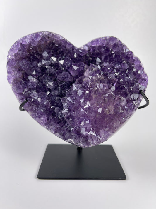 Amethyst Heart